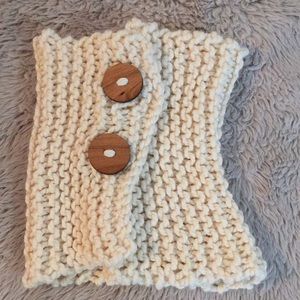 Cowl neck, pull over fashionable handmade scarf